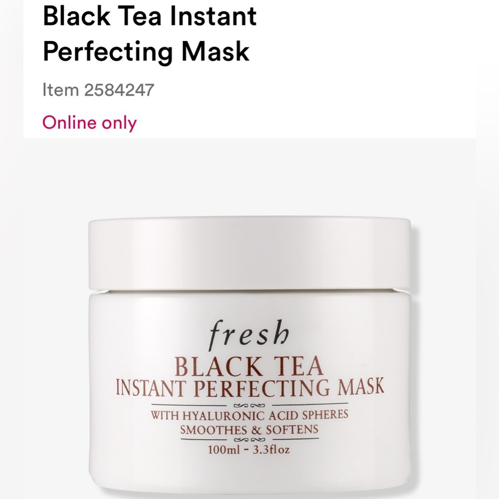 fresh Black Tea Instant Perfecting Mask - Picture 2 of 8
